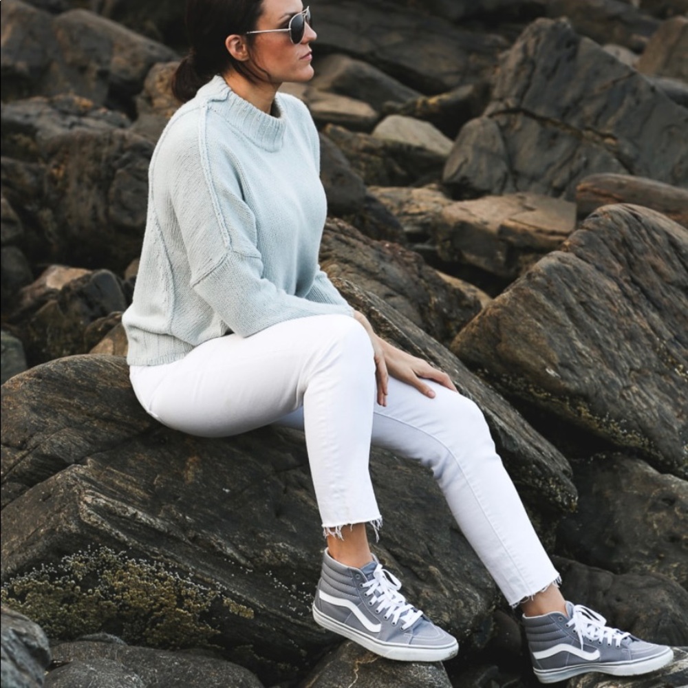 Vans Gray Sk8 Hi Top size 9.5